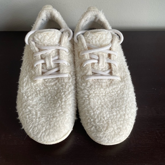 Allbird Wool Runner Fluff WRF Limited Edition Sherpa Fur Shoes Womens Size 8 - Picture 2 of 6